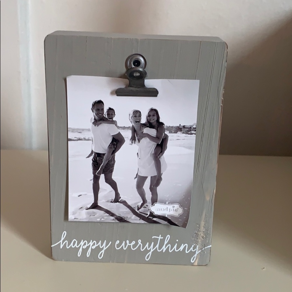 Wooden clip frame